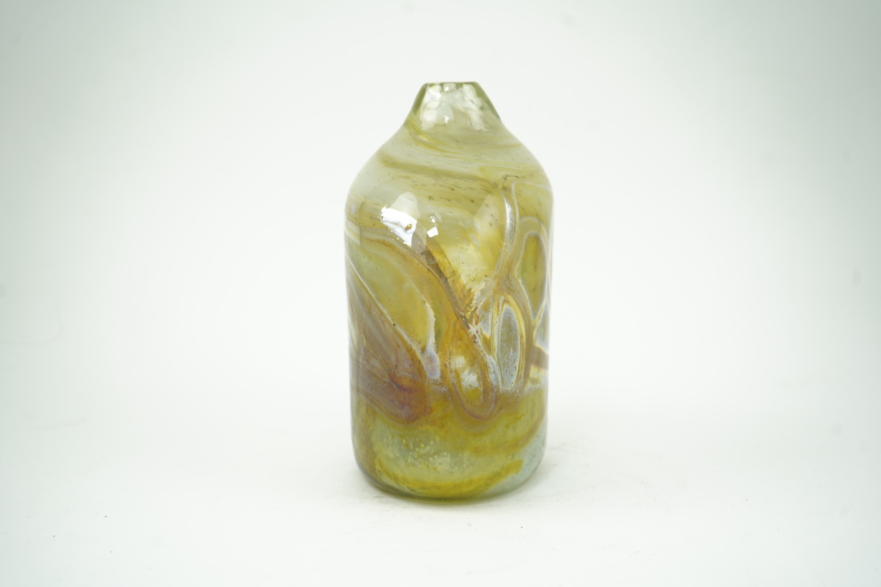 Samuel J. Herman (Mexican/American/British, 1936-2020): A freeform studio glass bottle vase